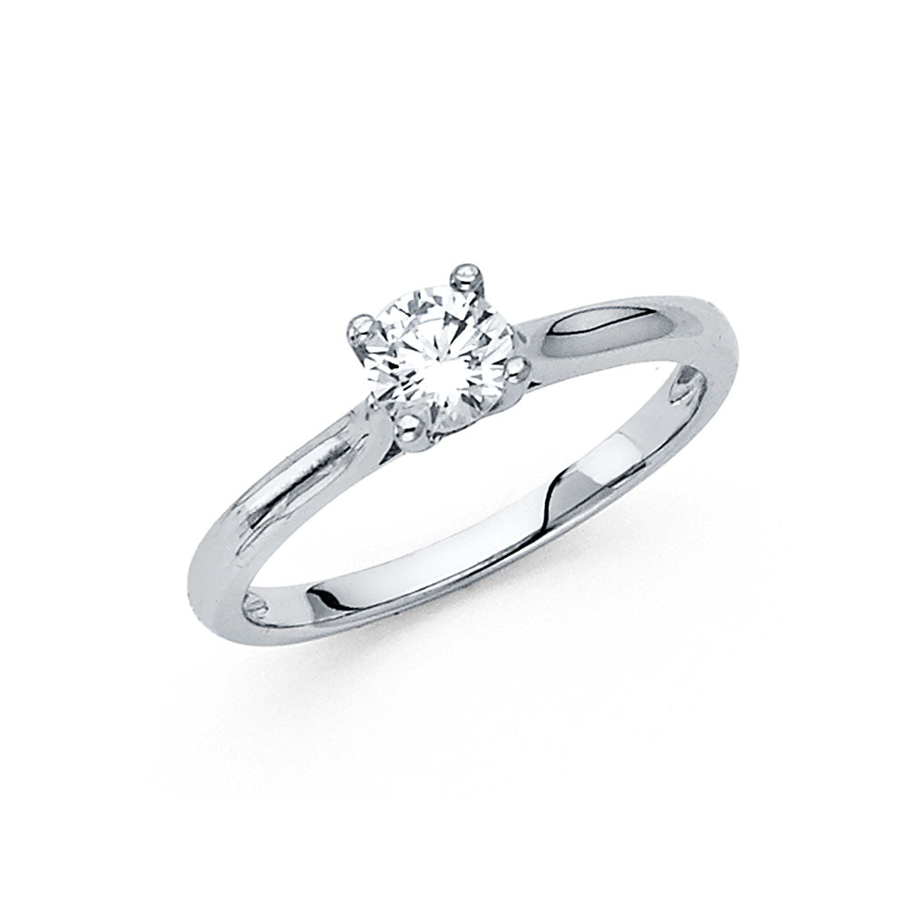 CZ Engagement Rings - 14K Gold - RG1191