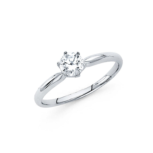 CZ Engagement Rings - 14K Gold - RG1193