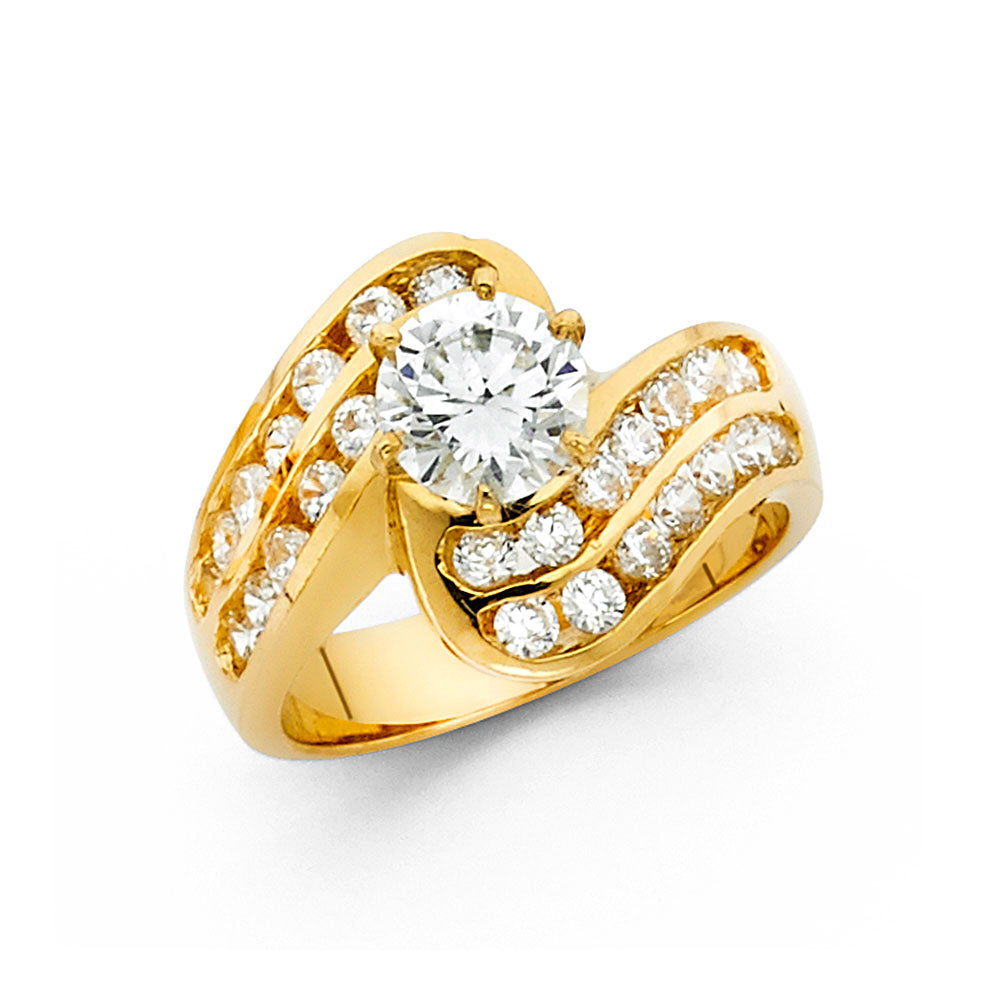 Fancy Rings & CZ Engagement Rings - 14K Gold - RG1281