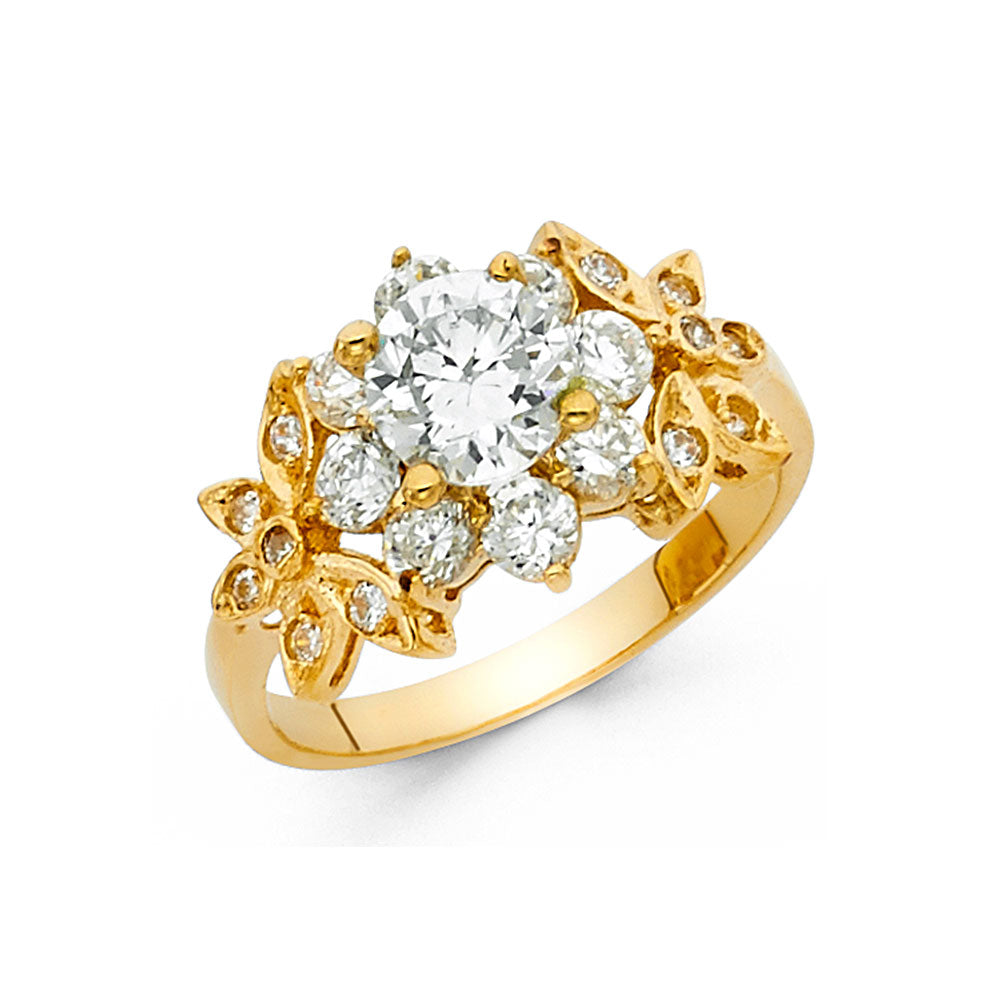 Fancy Rings & CZ Engagement Rings - 14K Gold - RG1282