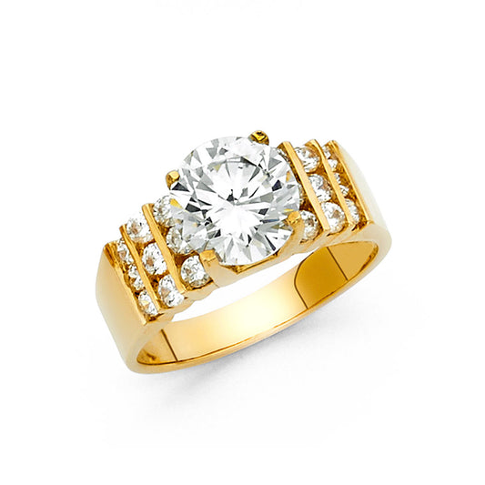 Fancy Rings & CZ Engagement Rings - 14K Gold - RG1287