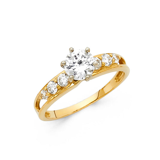 Fancy Rings & CZ Engagement Rings - 14K Gold - RG1290