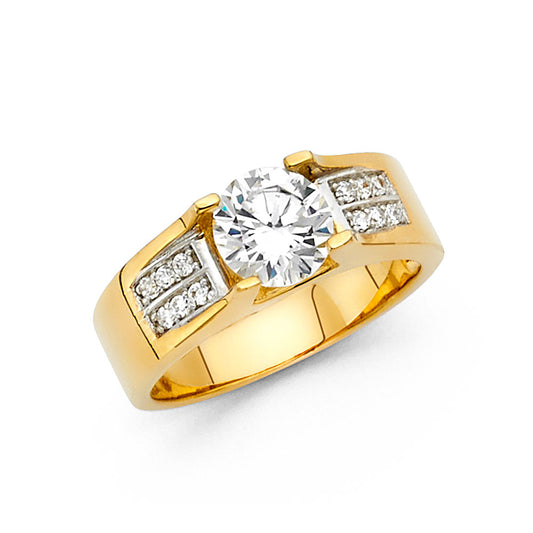 Fancy Rings & CZ Engagement Rings - 14K Gold - RG1292