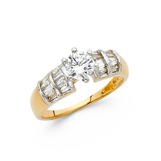 Fancy Rings & CZ Engagement Rings - 14K Gold - RG1295