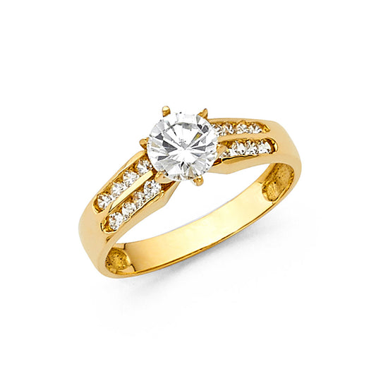 Fancy Rings & CZ Engagement Rings - 14K Gold - RG1298