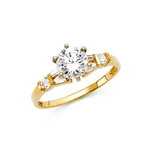 Fancy Rings & CZ Engagement Rings - 14K Gold - RG1300