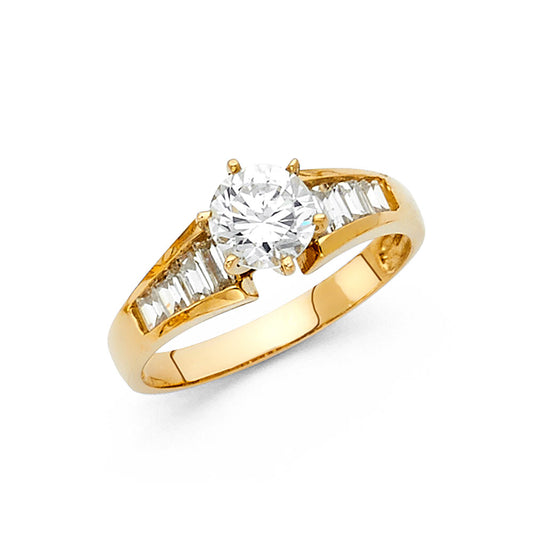 Fancy Rings & CZ Engagement Rings - 14K Gold - RG1302