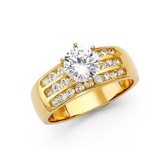 Fancy Rings & CZ Engagement Rings - 14K Gold - RG1308