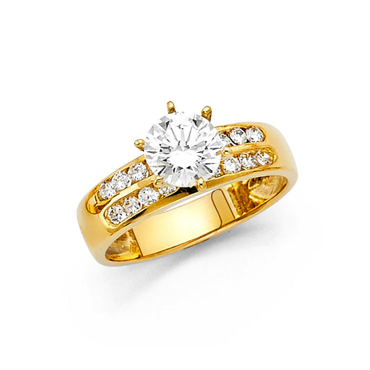 Fancy Rings & CZ Engagement Rings - 14K Gold - RG1309