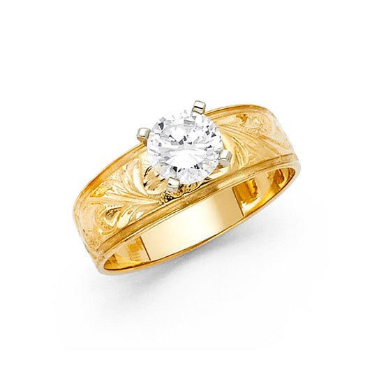 Fancy Rings & CZ Engagement Rings - 14K Gold - RG1312