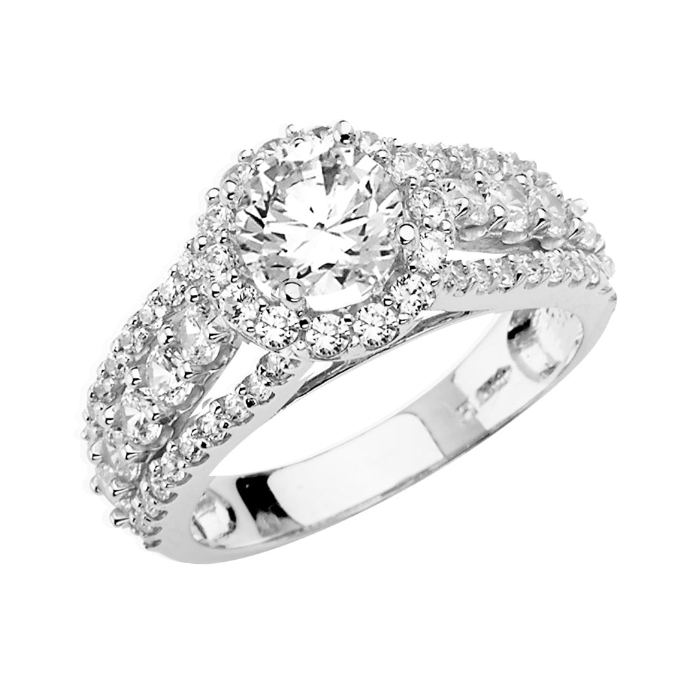 CZ Engagement Rings - 14K Gold - RG1332