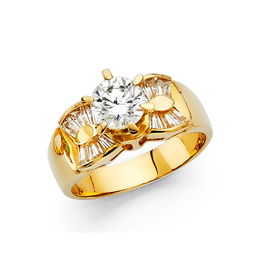 Fancy Rings & CZ Engagement Rings - 14K Gold - RG1366