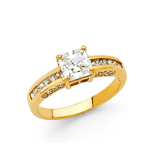 Fancy Rings & CZ Engagement Rings - 14K Gold - RG1367