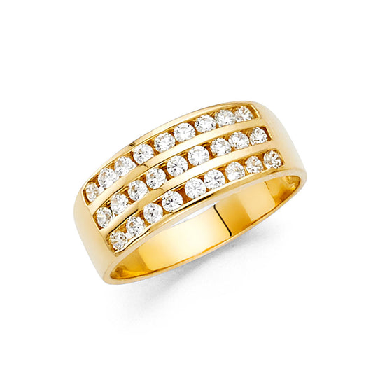 Fancy Rings & CZ Wedding Bands - 14K Gold - RG1378