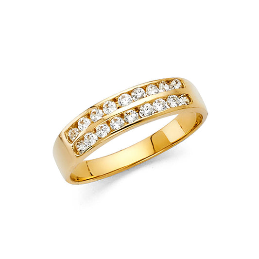 Fancy Rings & CZ Wedding Bands - 14K Gold - RG1380