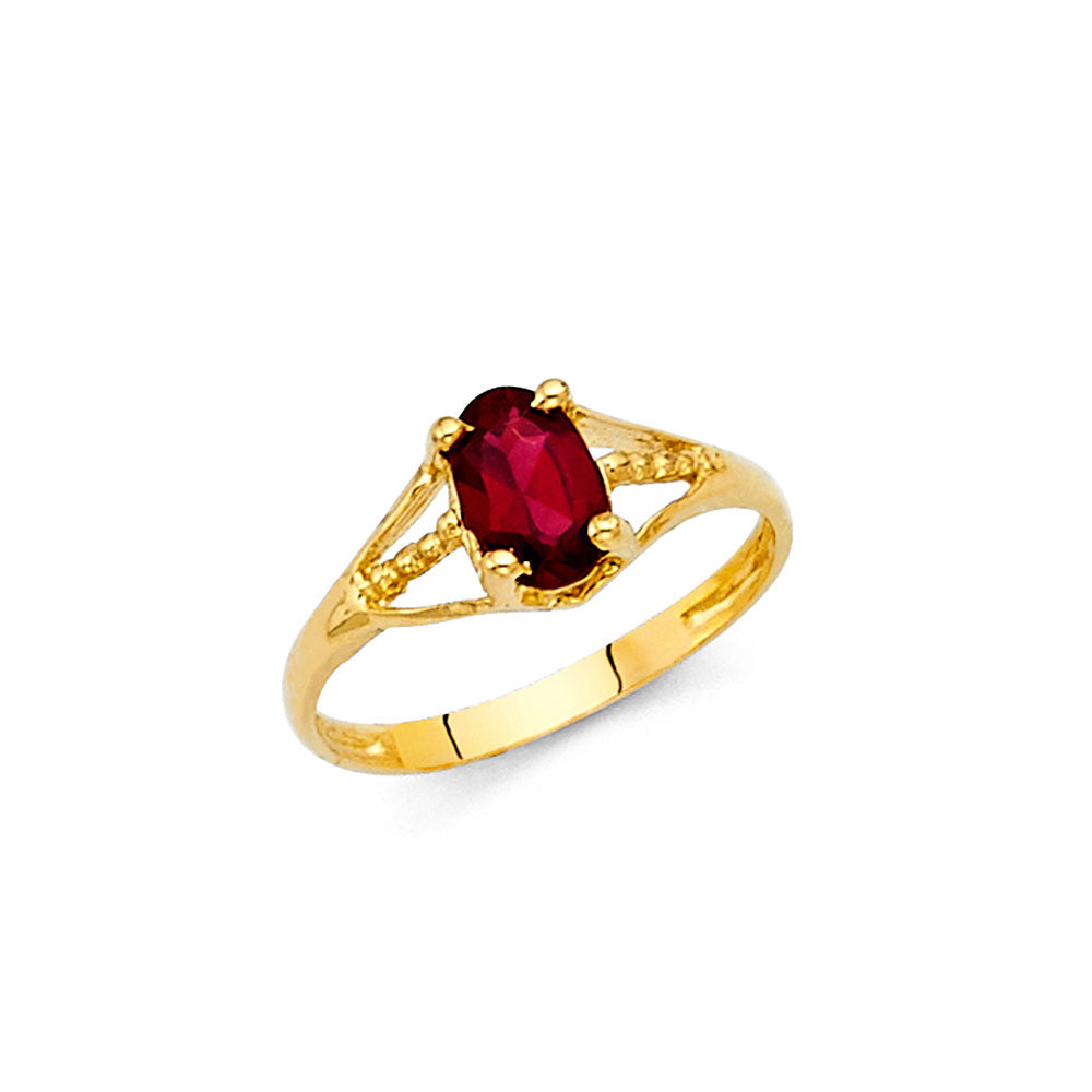 Monthly Baby Rings - 14K Gold - RG2297