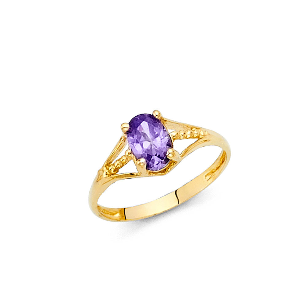 Monthly Baby Rings - 14K Gold - RG2297