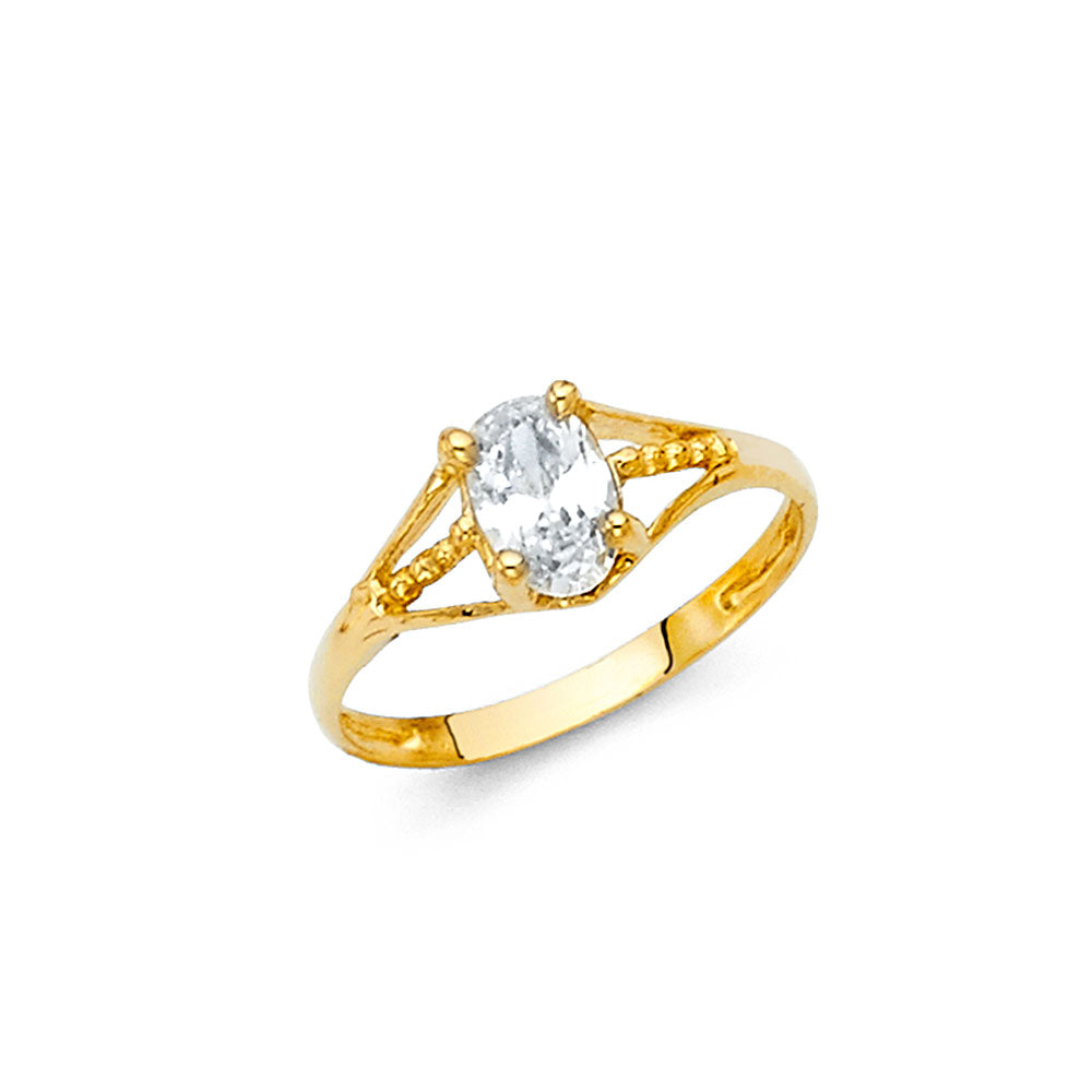 Monthly Baby Rings - 14K Gold - RG2297