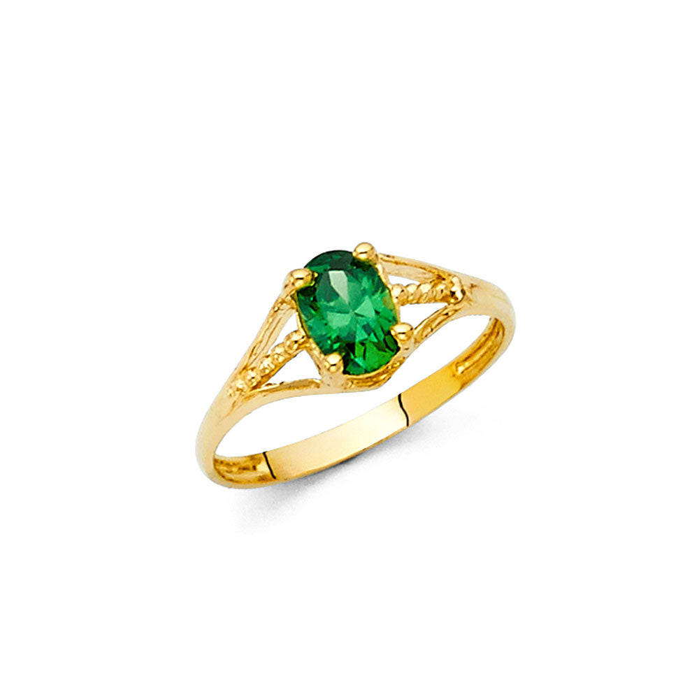 Monthly Baby Rings - 14K Gold - RG2297