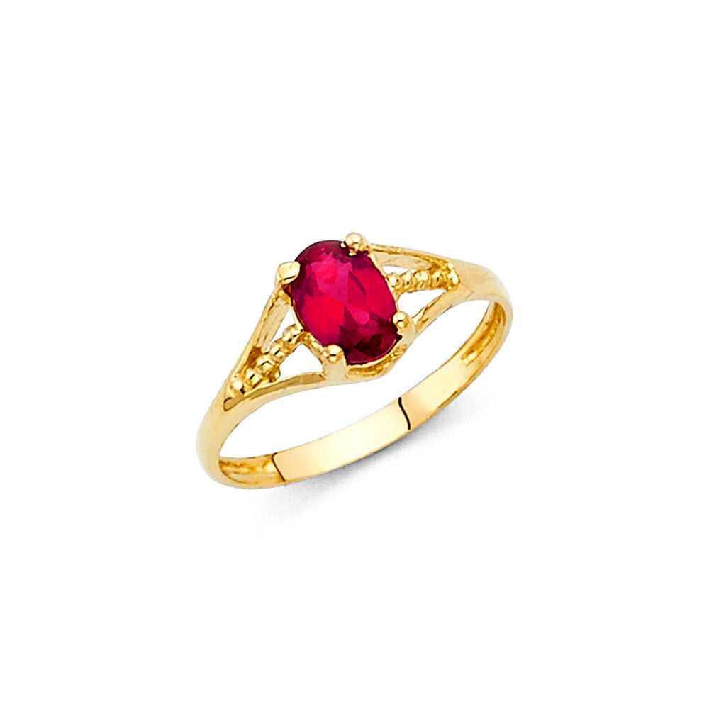 Monthly Baby Rings - 14K Gold - RG2297