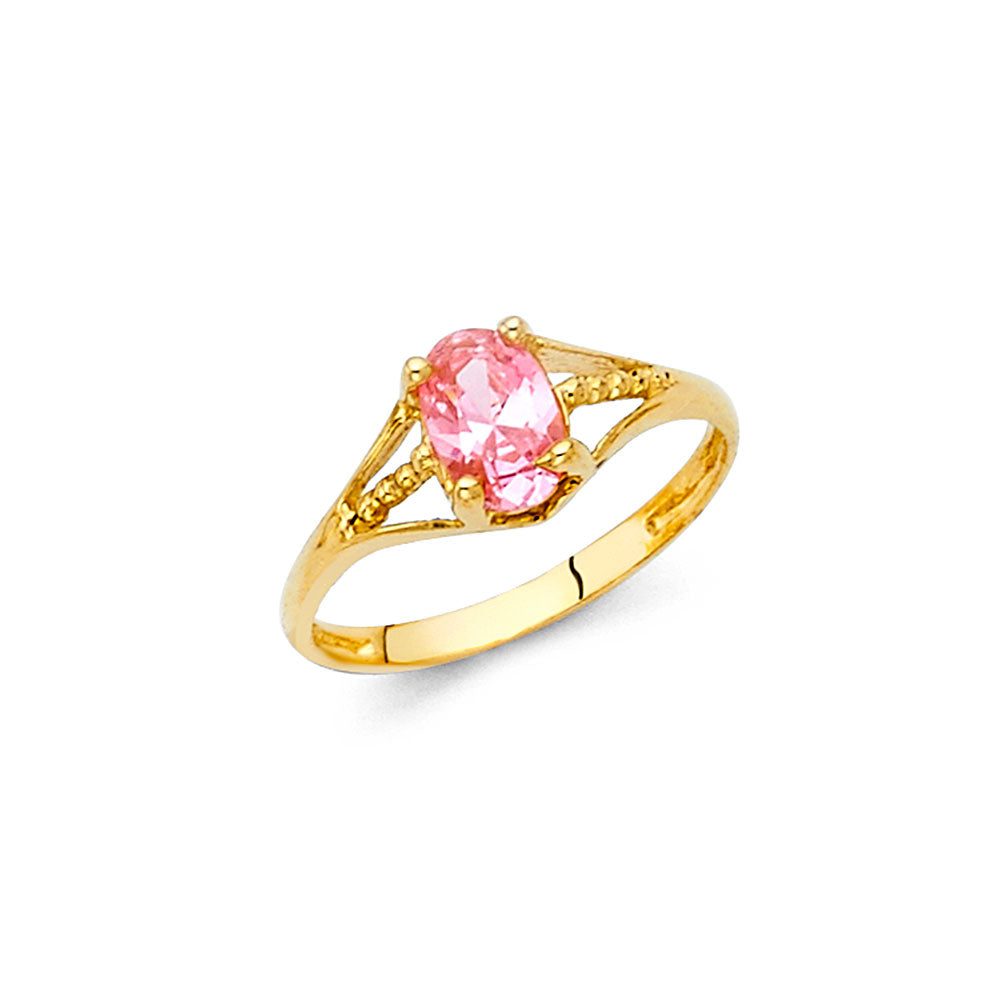 Monthly Baby Rings - 14K Gold - RG2297