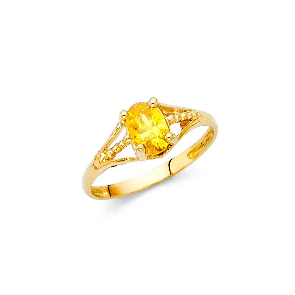 Monthly Baby Rings - 14K Gold - RG2297