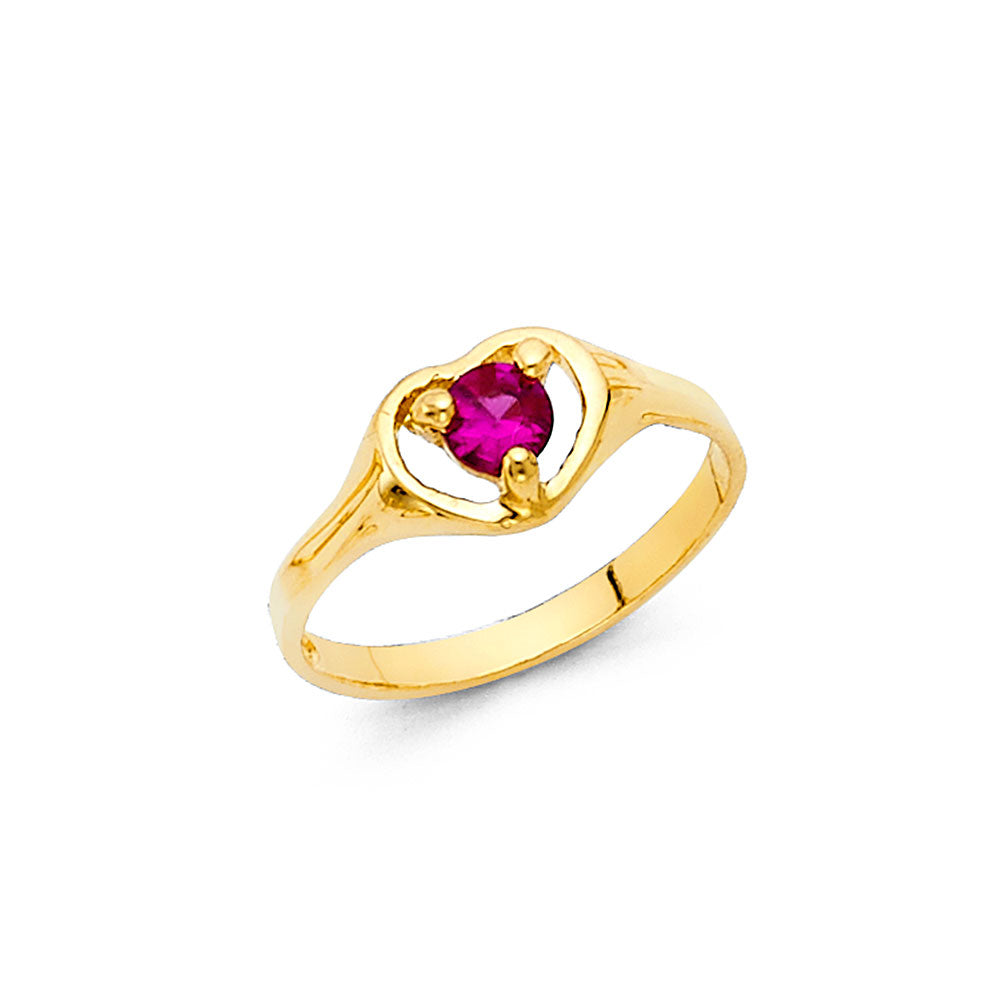 Baby CZ Rings - 14K Gold - RG2300