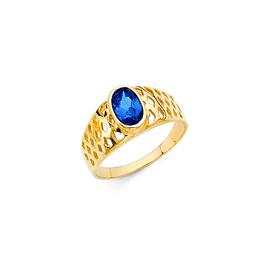 Baby CZ Rings - 14K Gold - RG2328