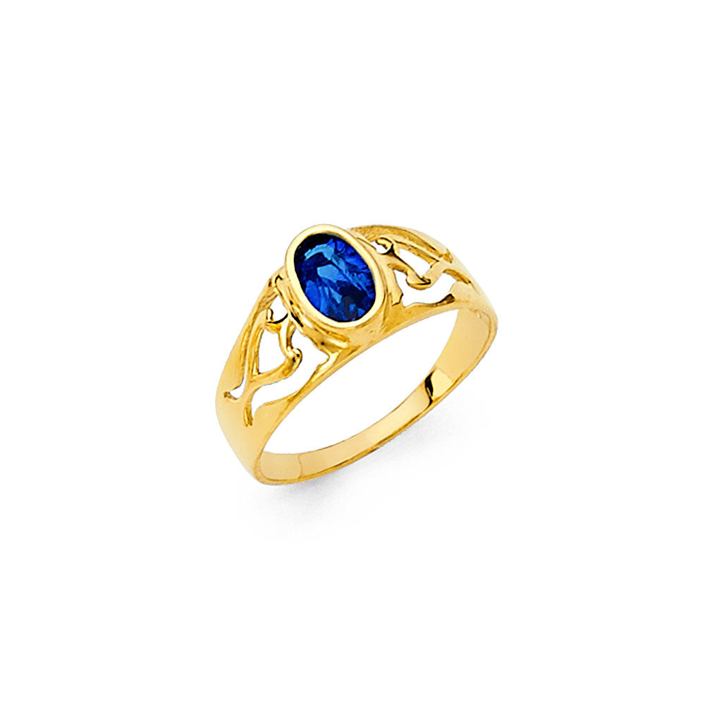 Baby CZ Rings - 14K Gold - RG2332