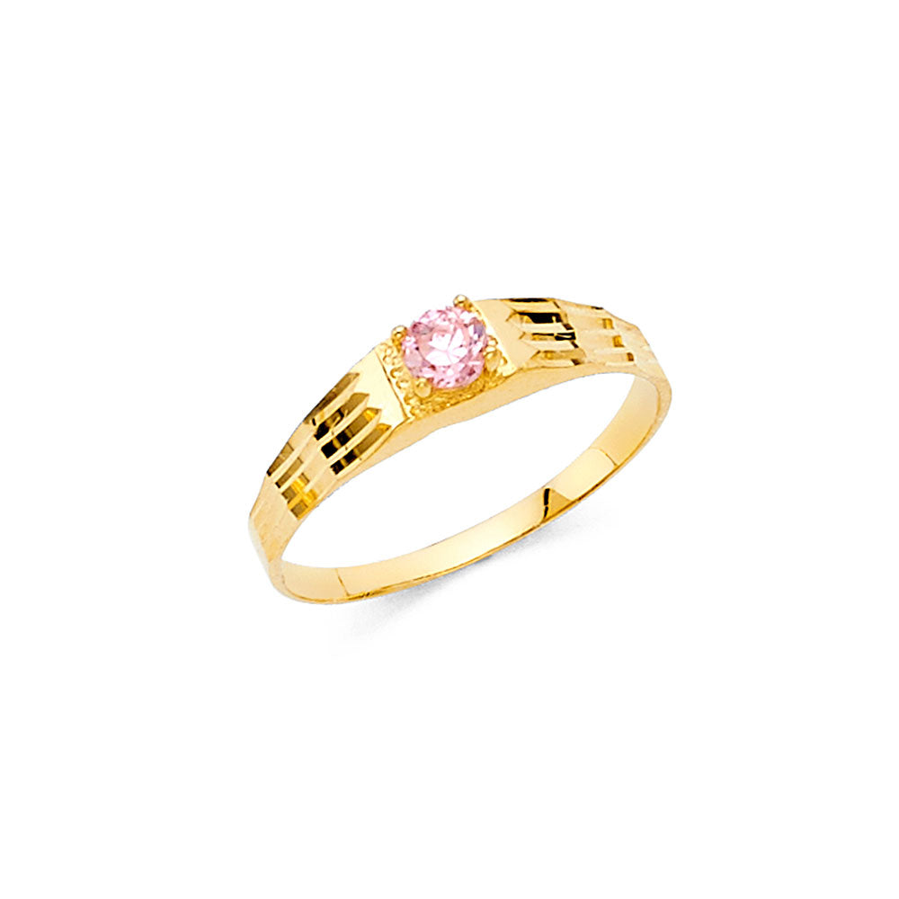 Baby CZ Rings - 14K Gold - RG2335