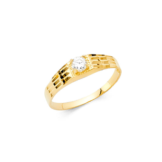 Baby CZ Rings - 14K Gold - RG2336