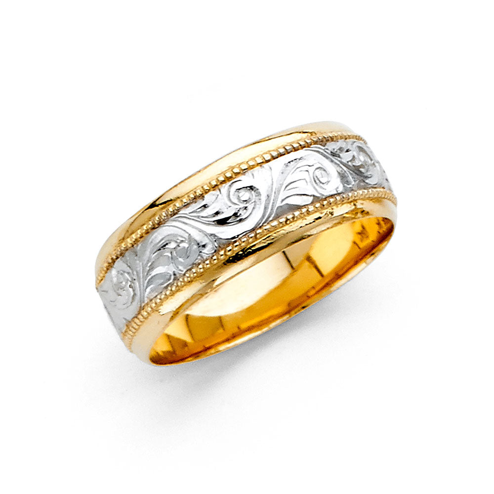 Fancy Wedding Bands - 14K - RG2350