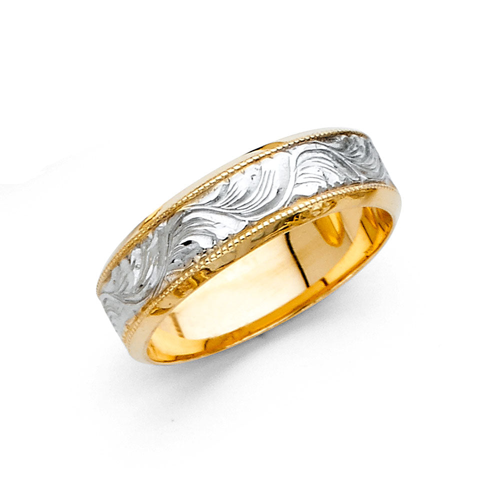 Fancy Wedding Bands - 14K - RG2352