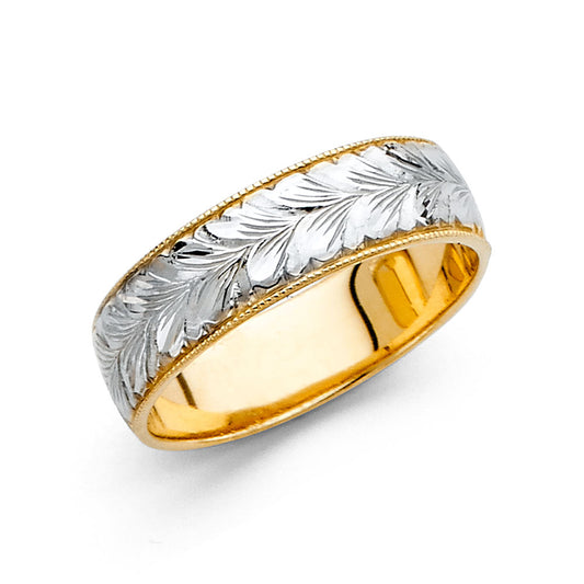 Fancy Wedding Bands - 14K - RG2353