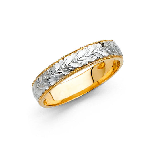 Fancy Wedding Bands - 14K - RG2356