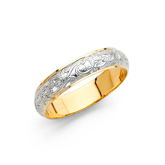 Fancy Wedding Bands - 14K - RG2358