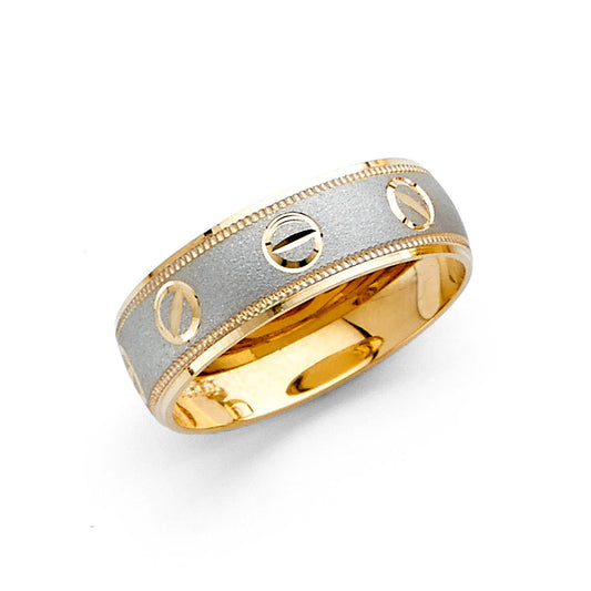 Fancy Wedding Bands - 14K - RG2360