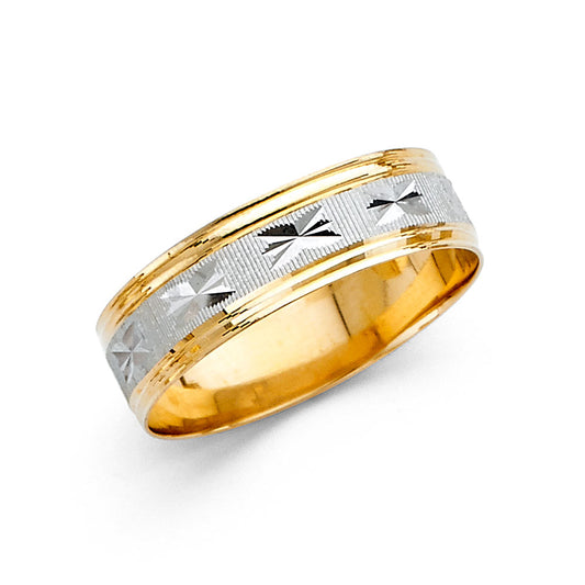 Fancy Wedding Bands - 14K - RG2361