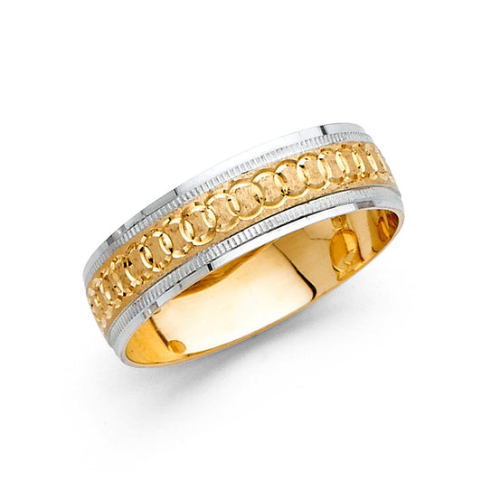 Fancy Wedding Bands - 14K - RG2363