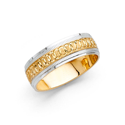 Fancy Wedding Bands - 14K - RG2364