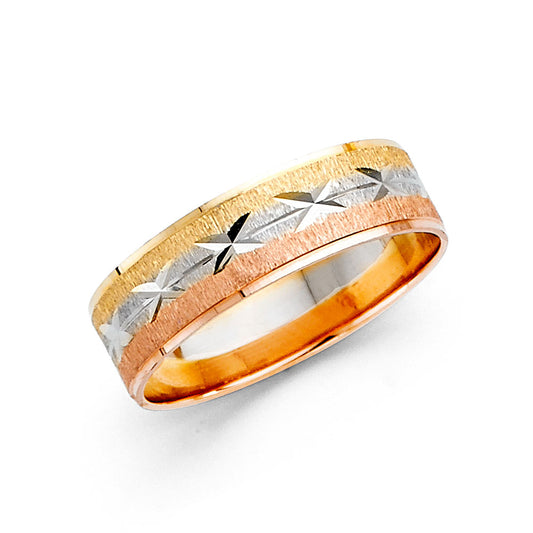 Fancy Wedding Bands - 14K - RG2369