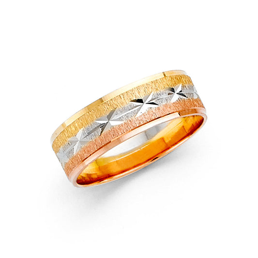 Fancy Wedding Bands - 14K - RG2370