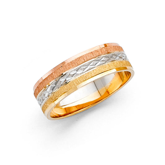 Fancy Wedding Bands - 14K - RG2372