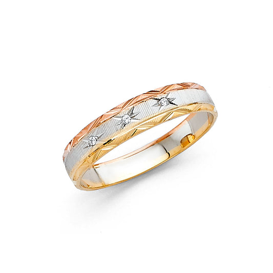 Fancy Wedding Bands - 14K - RG2374