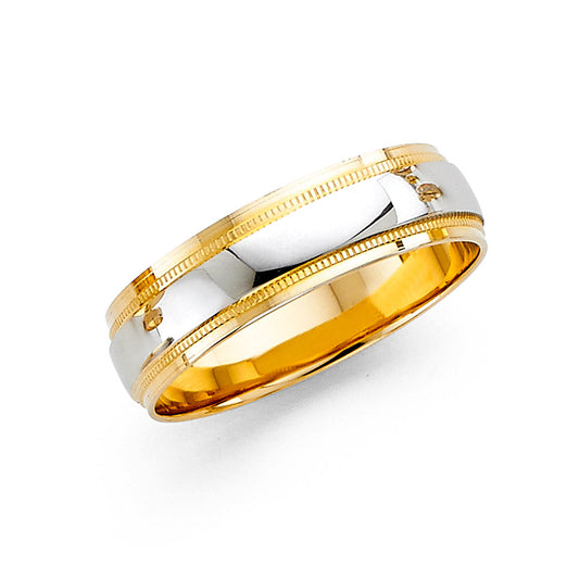 Fancy Wedding Bands - 14K - RG2383