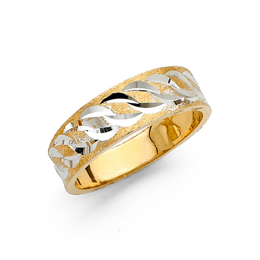 Sizable Wedding Bands - 14K Gold 6 mm - RG2463