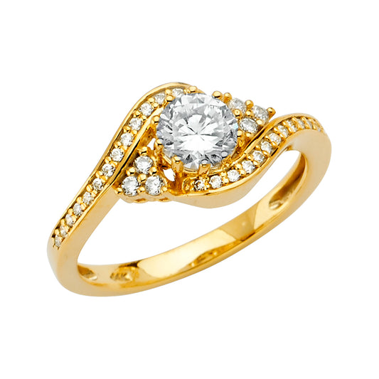 Fancy Rings & CZ Engagement Rings - 14K Gold - RG2637