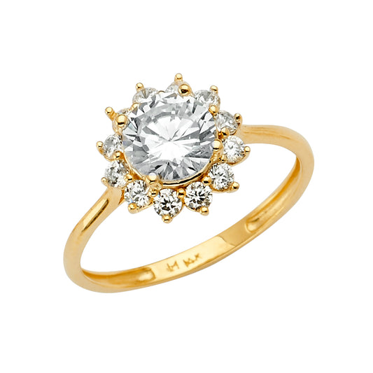 Fancy Rings & CZ Engagement Rings - 14K Gold - RG2639