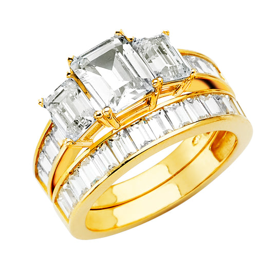 CZ Engagement Rings - 14K Gold - RG2833