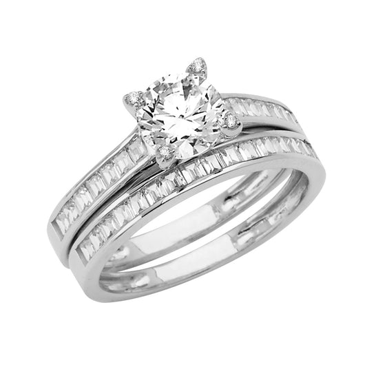 CZ Engagement Rings - 14K Gold - RG2883